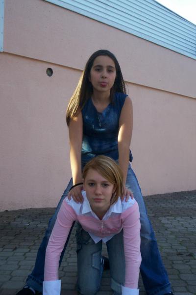 moi et flo!!!!!